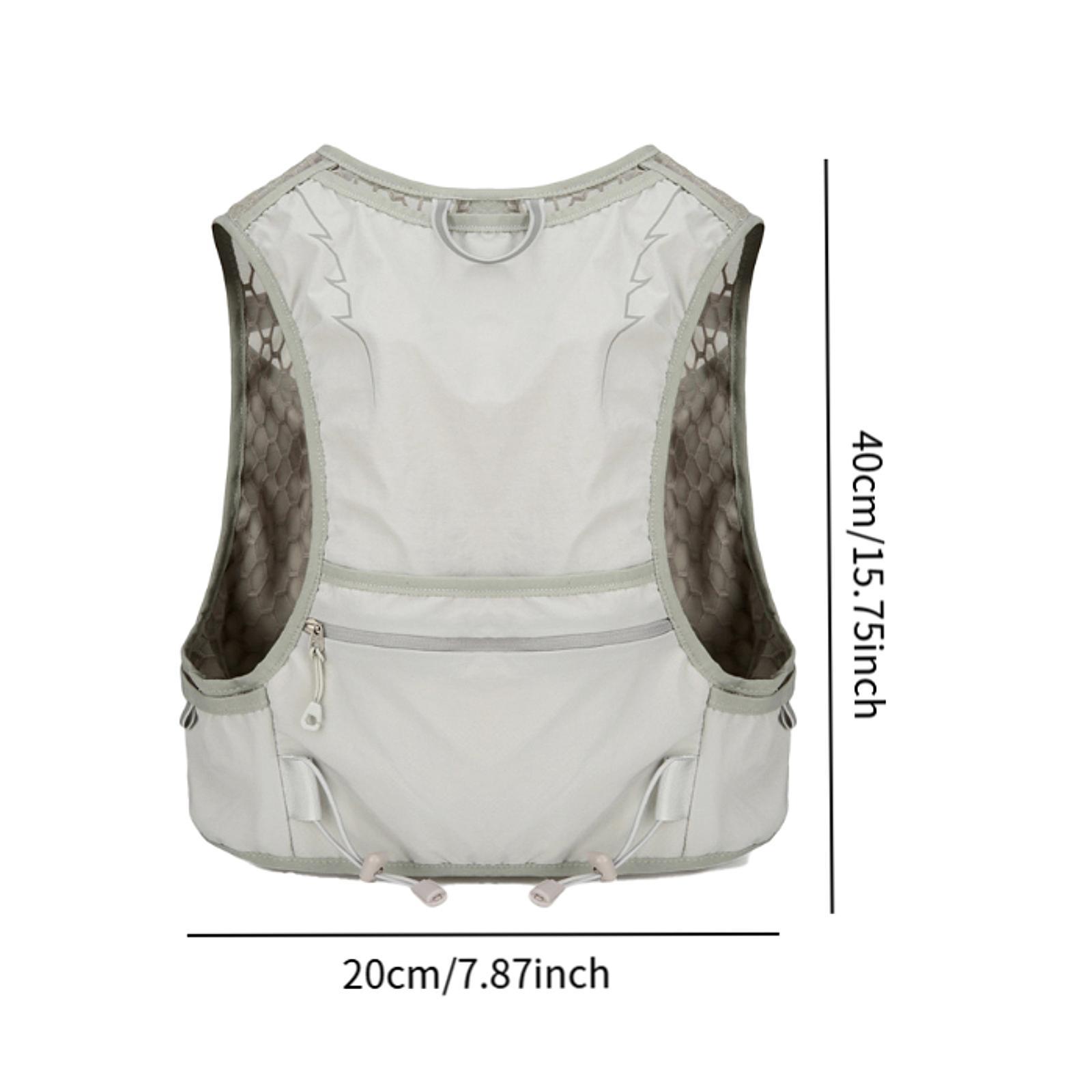 เสื้อกั๊กใส่น้ำพร้อมกระเป๋าหลา - Running Gear Hydration บทวิจารณ์และราคา