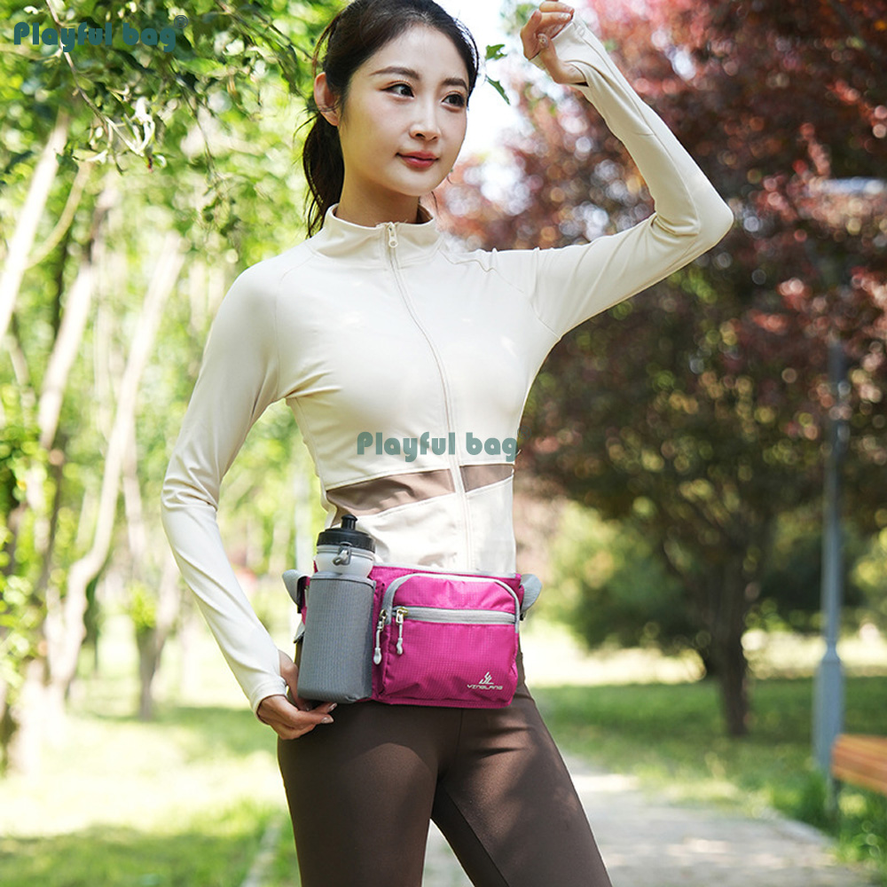 ขวดน้ำน้ำหนักเบาเข็มขัดวิ่งสำห - Running Gear Hydration บทวิจารณ์และราคา