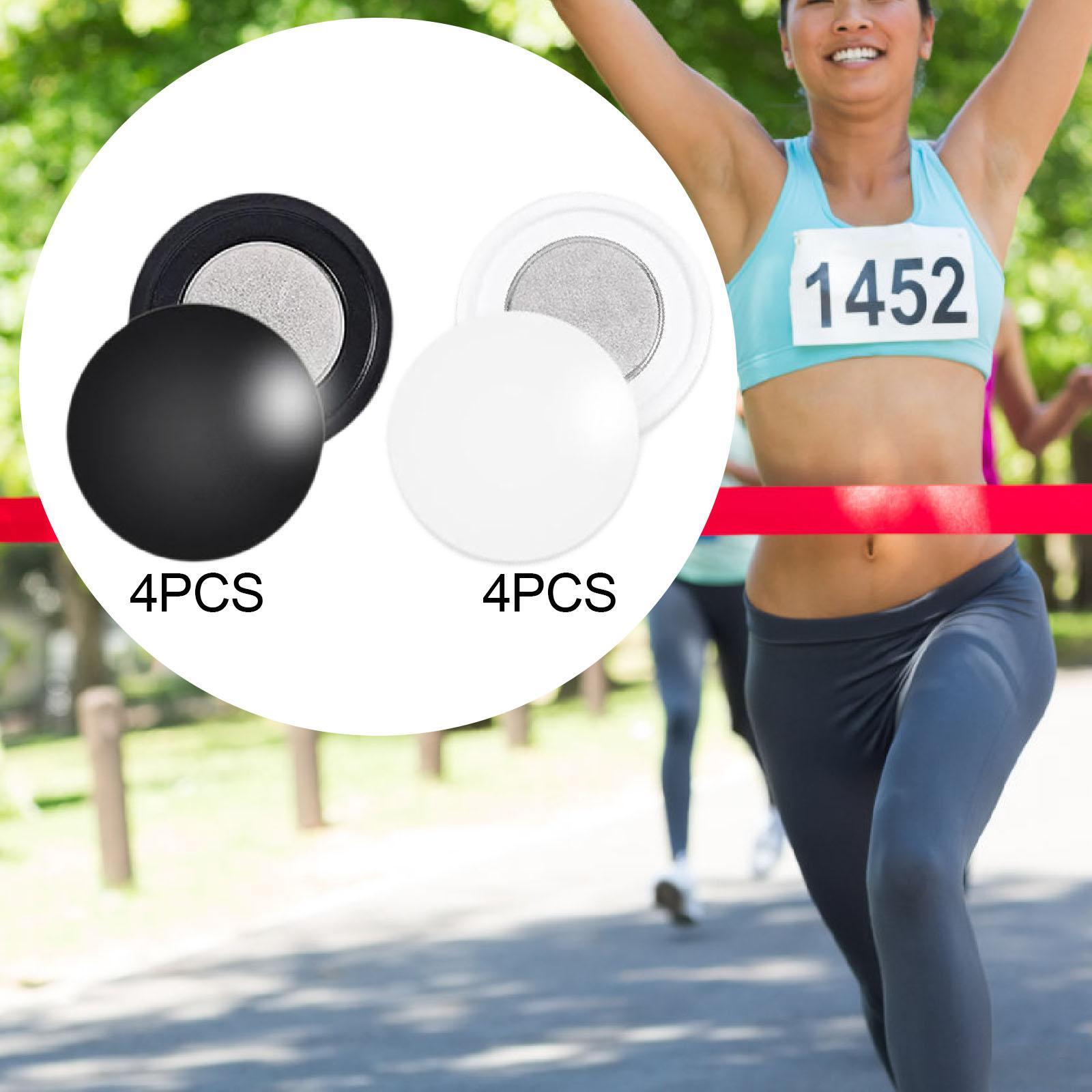 4 คู่ Magnetic Race Bib คลิปวิ - Running Gear Competition บทวิจารณ์และราคา