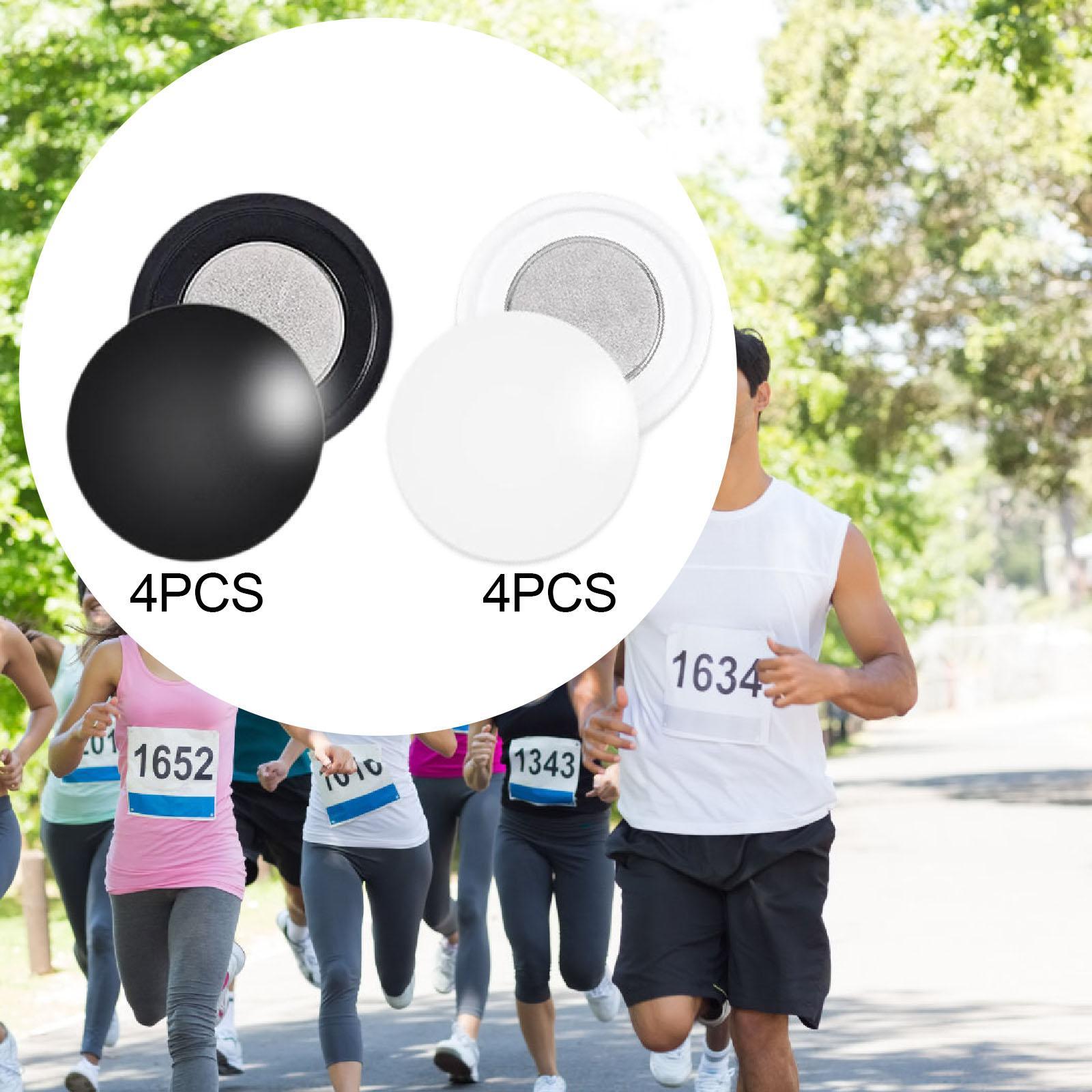 4 คู่ Magnetic Race Bib คลิปวิ - Running Gear Competition บทวิจารณ์และราคา