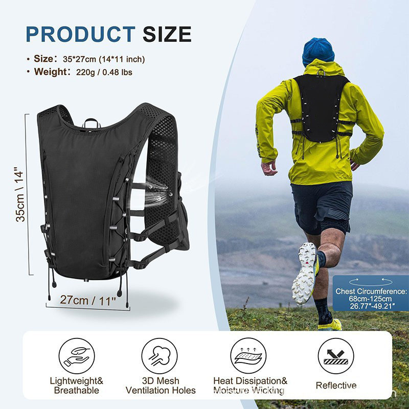 เสื้อกั๊กสำหรับใส่น้ำ, กระเป๋า - Running Gear Competition บทวิจารณ์และราคา