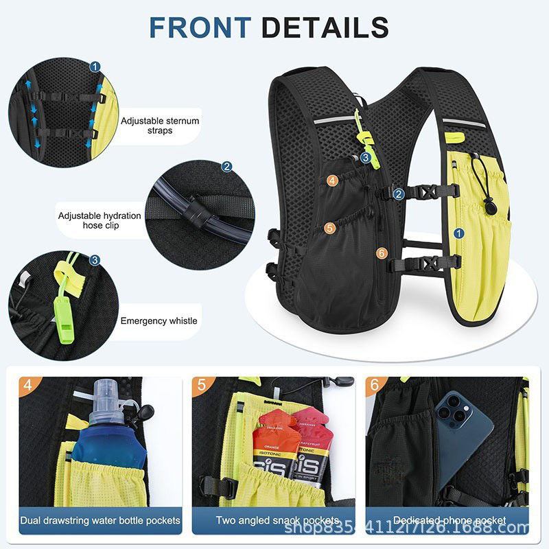 เสื้อกั๊กสำหรับใส่น้ำ, กระเป๋า - Running Gear Competition บทวิจารณ์และราคา