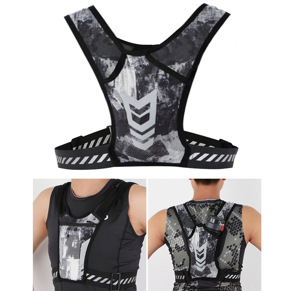 เสื้อกั๊กวิ่งสะท้อนแสงพร้อมที่ - Running Gear Satisfy บทวิจารณ์และราคา