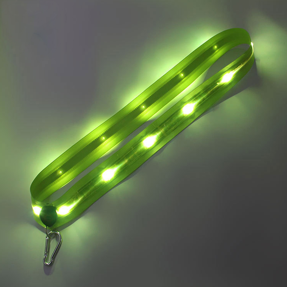 สายสะพายไหล่แบบมีไฟ LED ชาร์จไ - Running Gear Green บทวิจารณ์และราคา