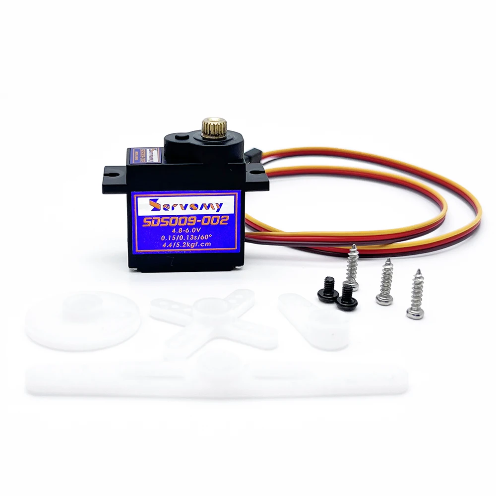 4 ชิ้นเซอร์โว SDS009-02 9 กรัม - Running Gear Vehicle บทวิจารณ์และราคา