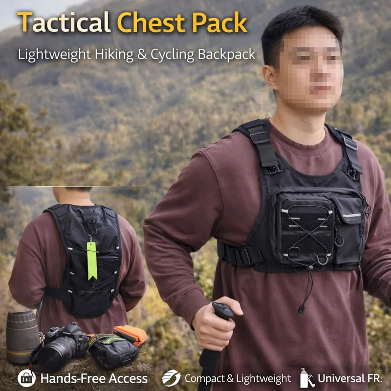 กระเป๋าคาดอกแบบยุทธวิธีรุ่นใหม - Running Gear Satisfy บทวิจารณ์และราคา