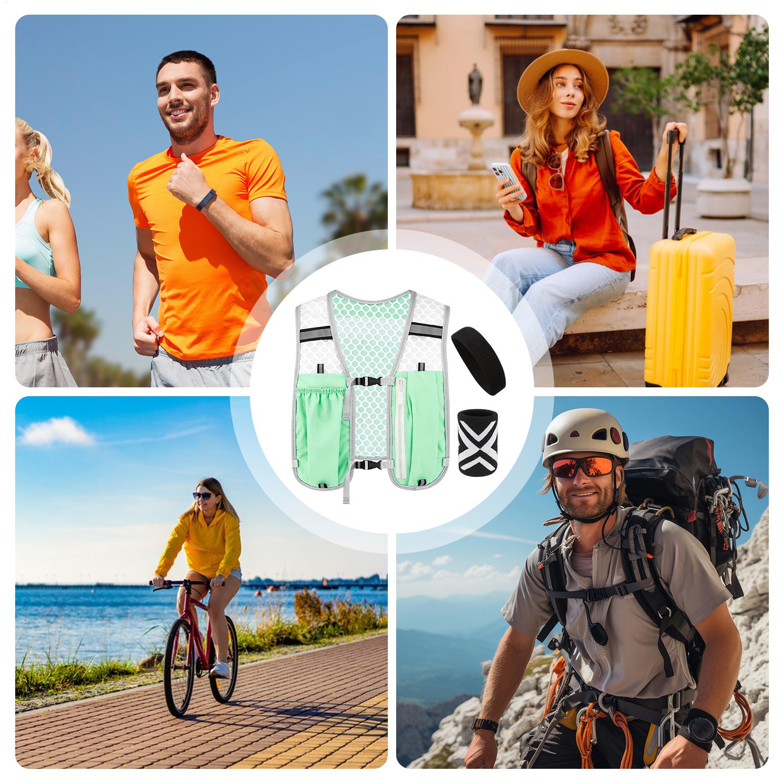 เสื้อกั๊กวิ่งเพื่อความปลอดภัยพ - Running Gear Hydration บทวิจารณ์และราคา