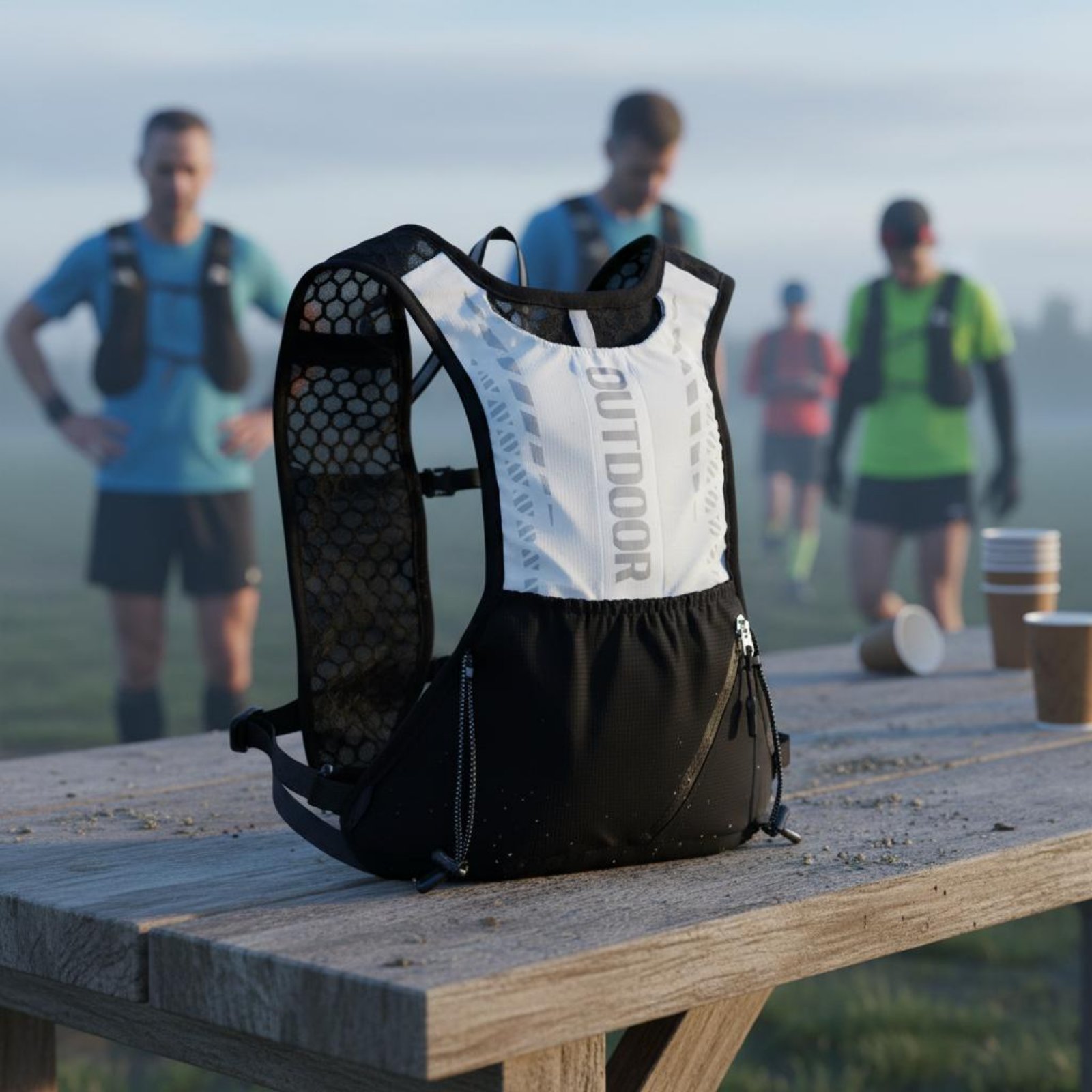 เสื้อกั๊กใส่น้ำสำหรับวิ่งระยะไ - Running Gear Hydration บทวิจารณ์และราคา