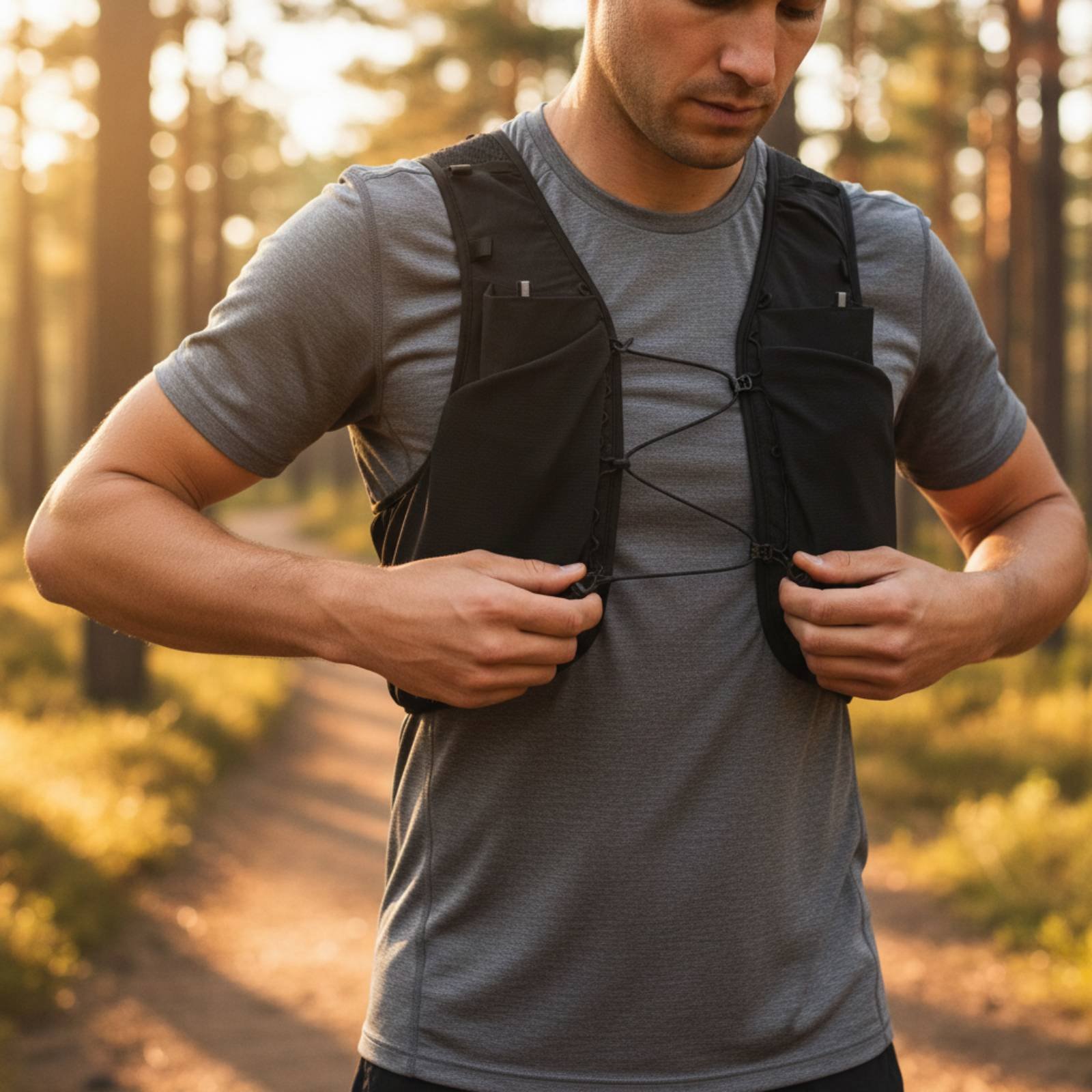 เสื้อกั๊กวิ่งน้ำหนักเบา เสื้อก - Running Gear Satisfy บทวิจารณ์และราคา