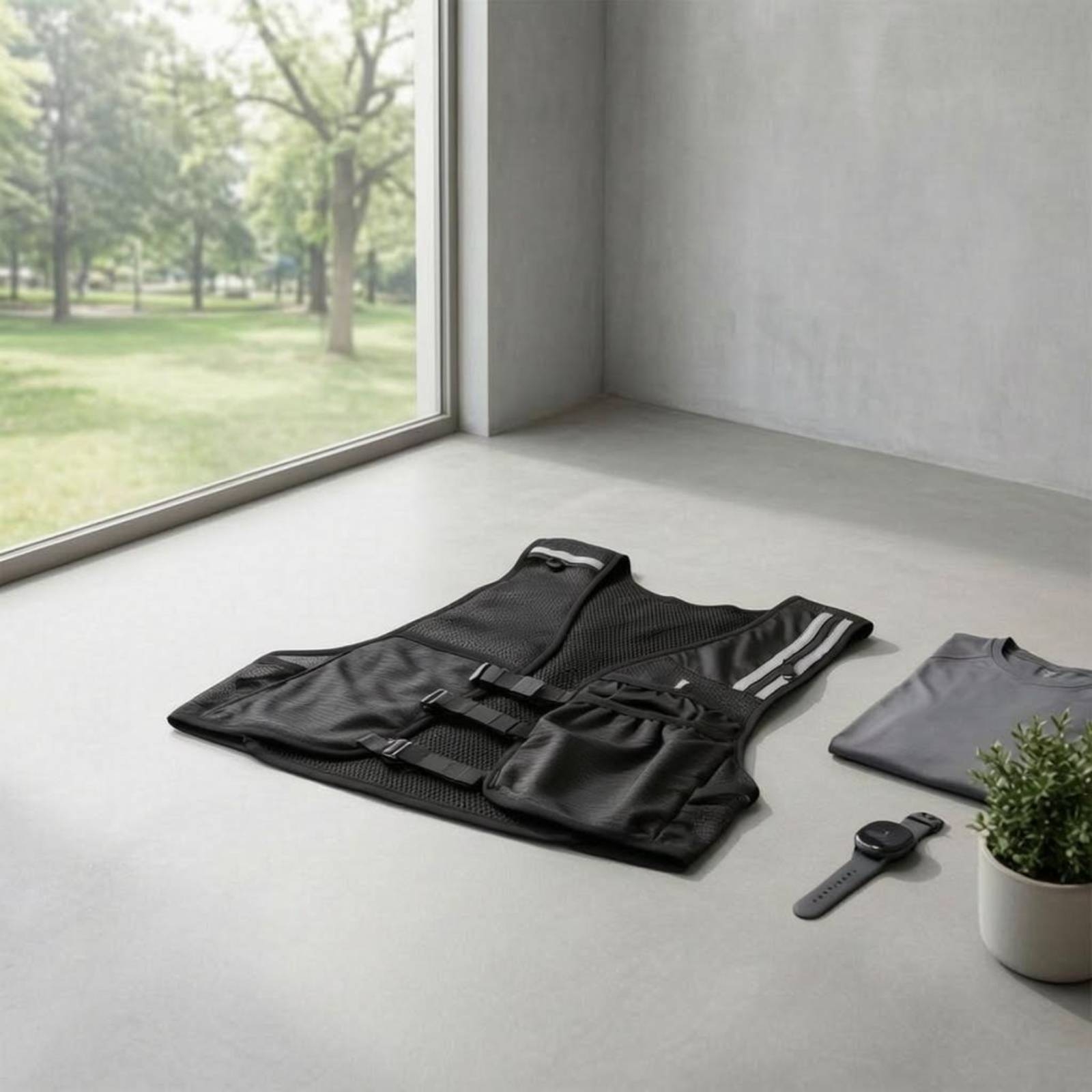 เสื้อกั๊กตาข่ายแบบไม่มีแขน กระ - Running Gear Satisfy บทวิจารณ์และราคา