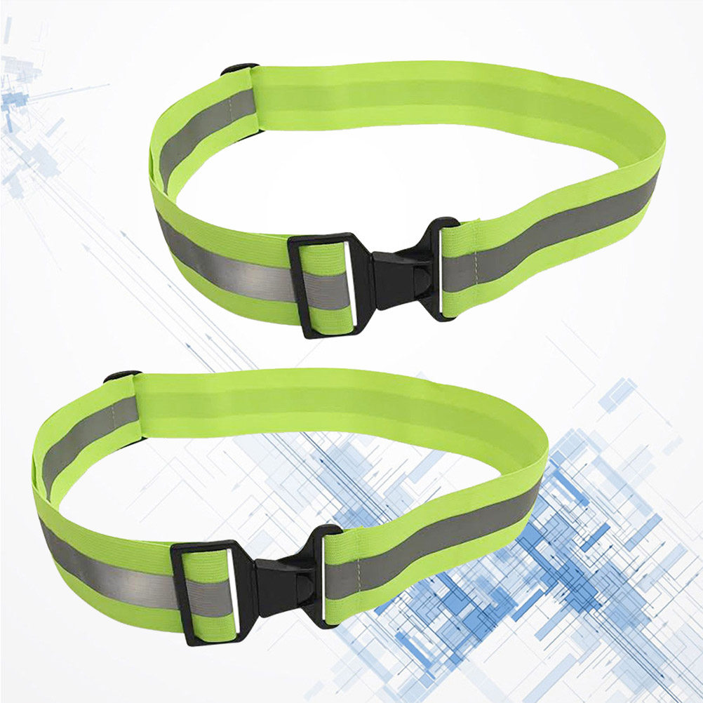เข็มขัดสะท้อนแสงสีเขียวเรืองแส - Running Gear Green บทวิจารณ์และราคา